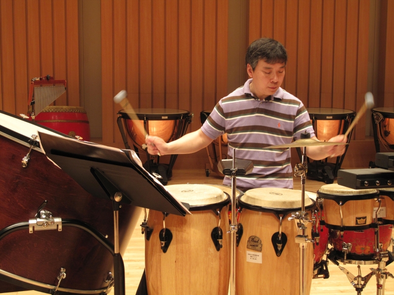 「黃沙來襲」兩岸交流音樂會｜連雅文打擊樂團｜國藝會補助成果檔案庫